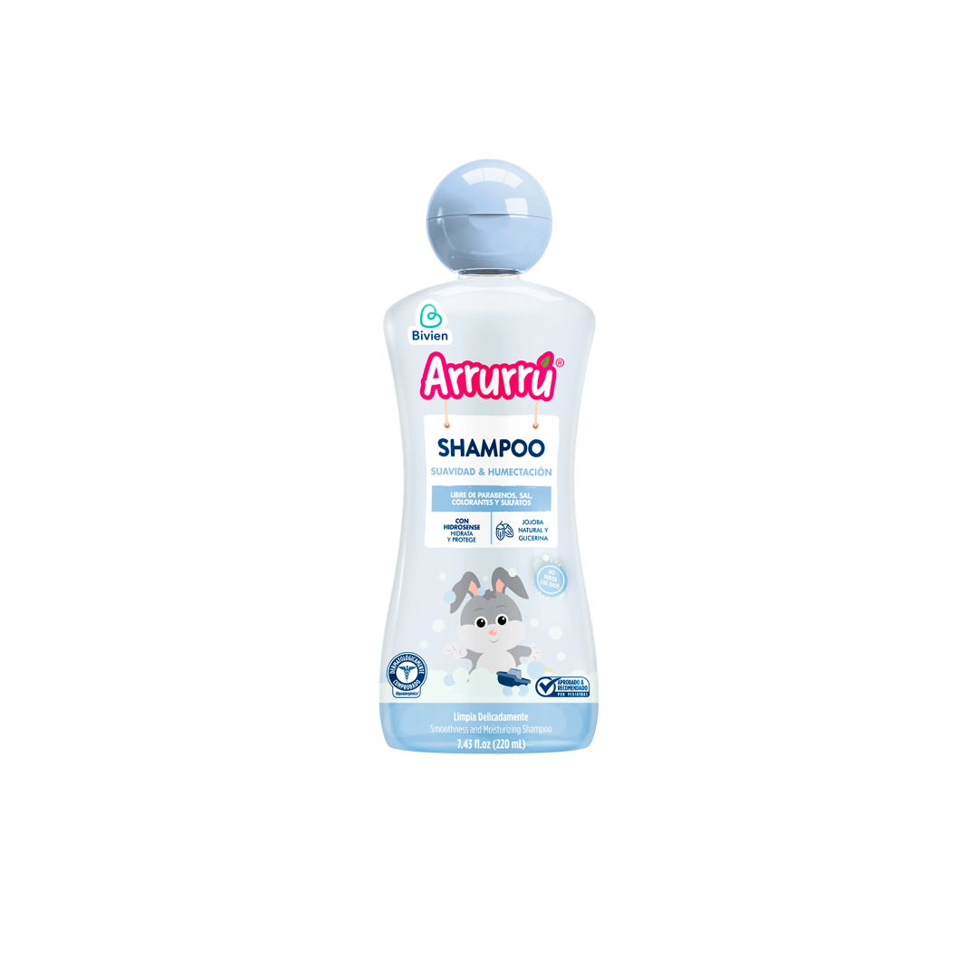 CHAMPU ARRURRU SUAVE Y HUMECTANTE SOLUCION CAPILAR FRASCO X 220 ML