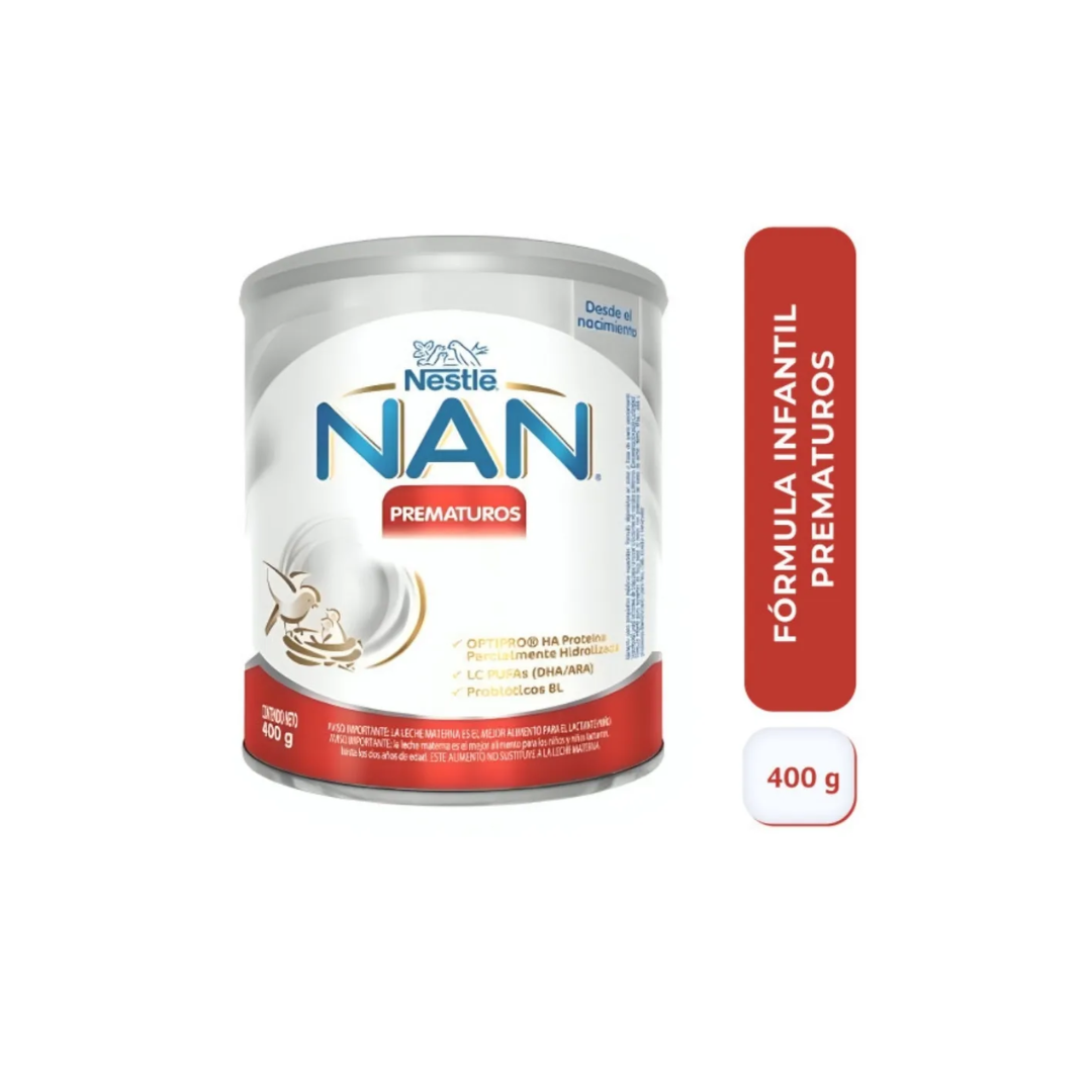 NAN PREMATUROS POLVO ORAL LATA X 400 GR