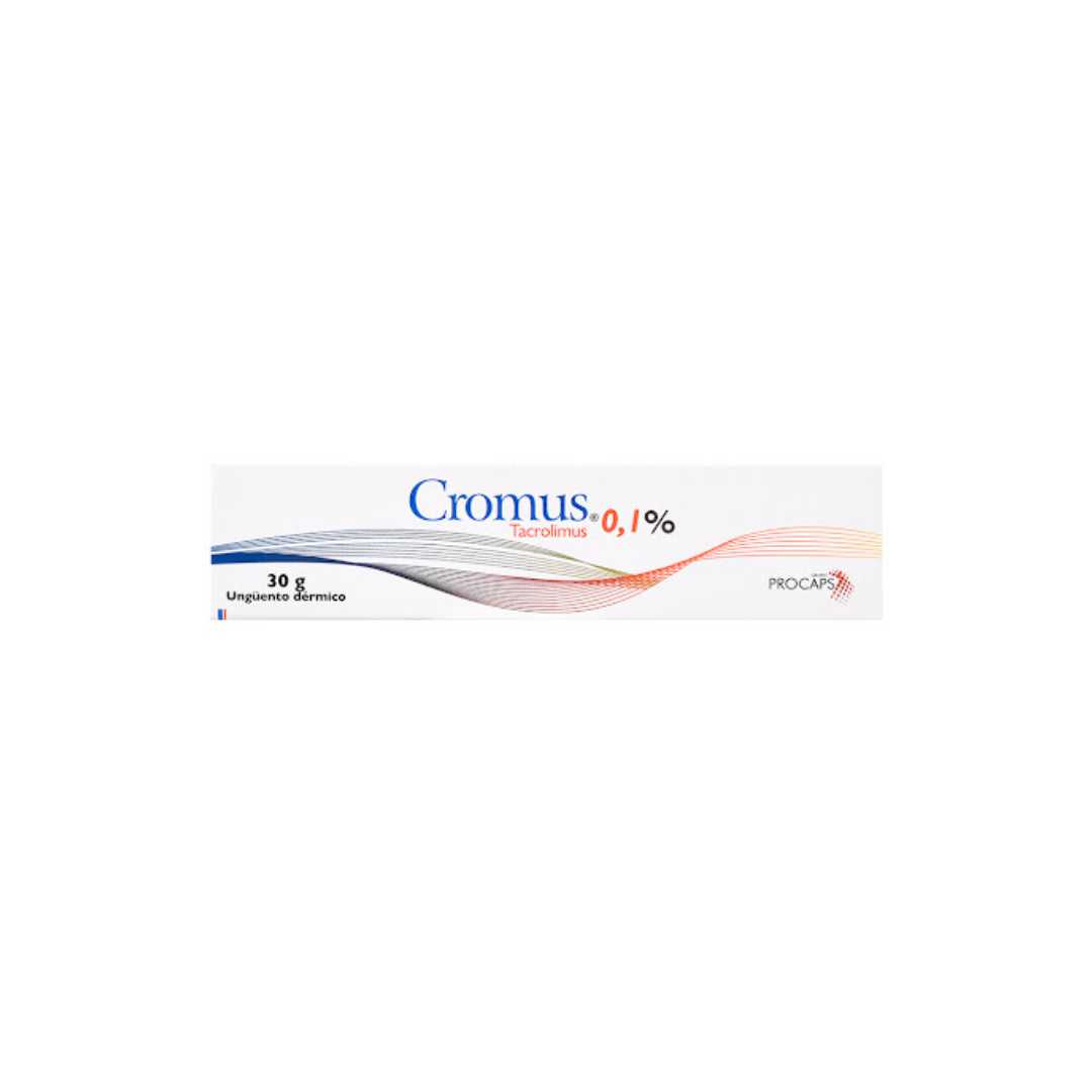 CROMUS 0.1 % UNGÜENTO TOPICO TUBO X 30 GR