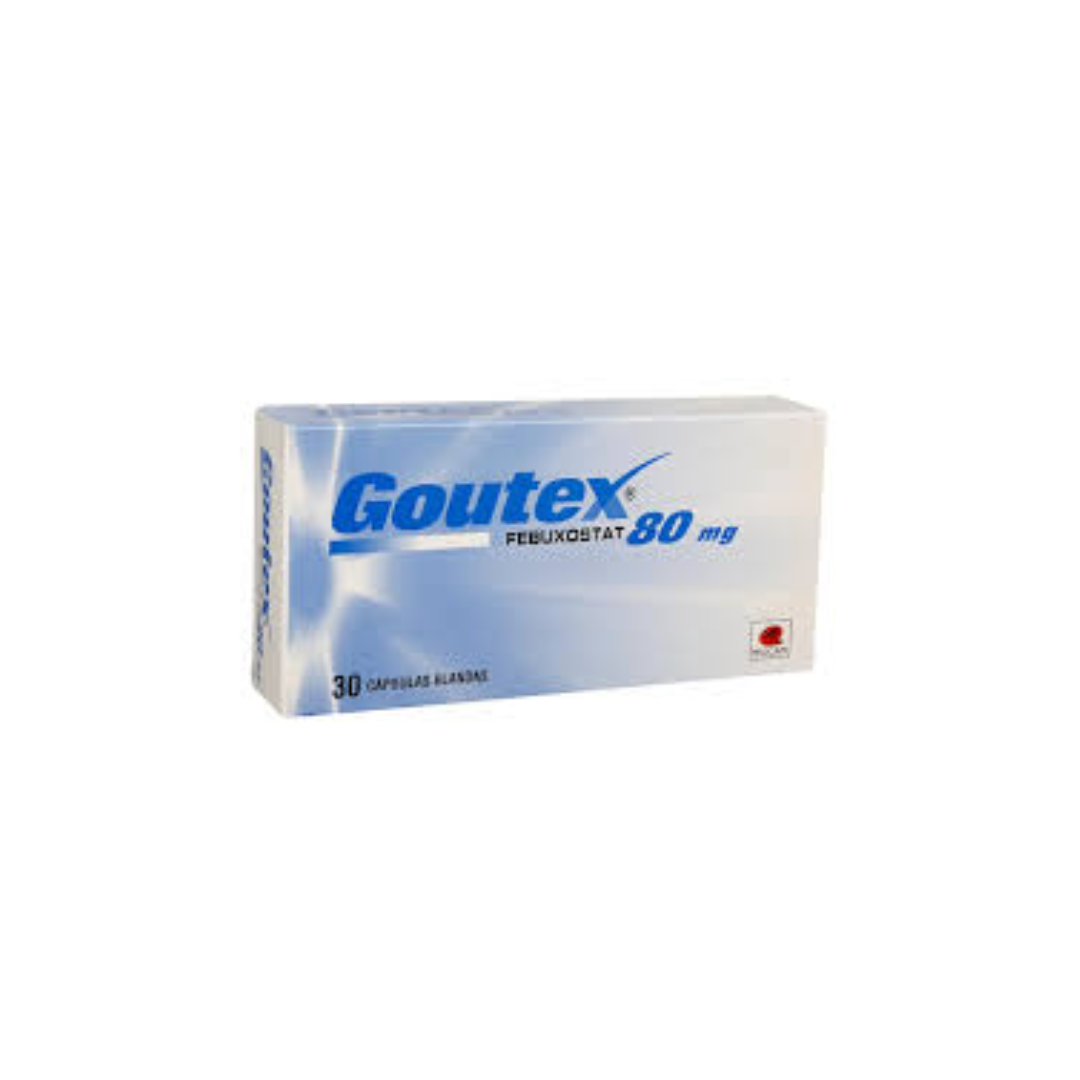 GOUTEX 80 MG CAPSULA CAJA X 30