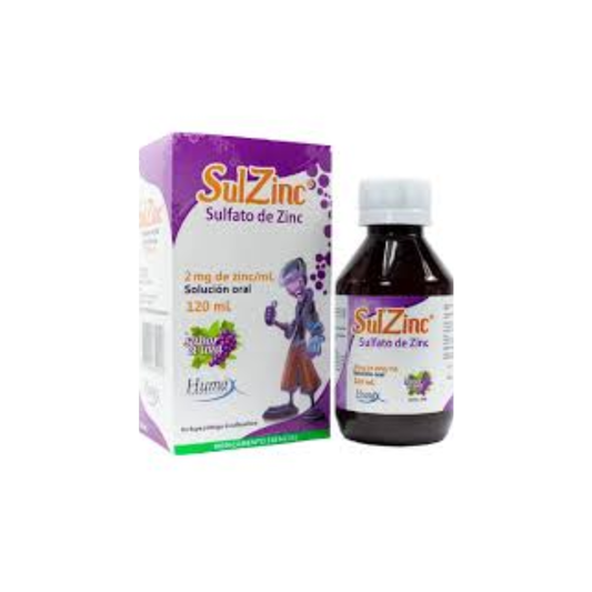 SULZING 2 MG / ML JARABE FRASCO X 120 ML