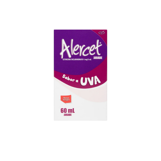 ALERCET 100 MG JARABE FRASCO X 60 ML