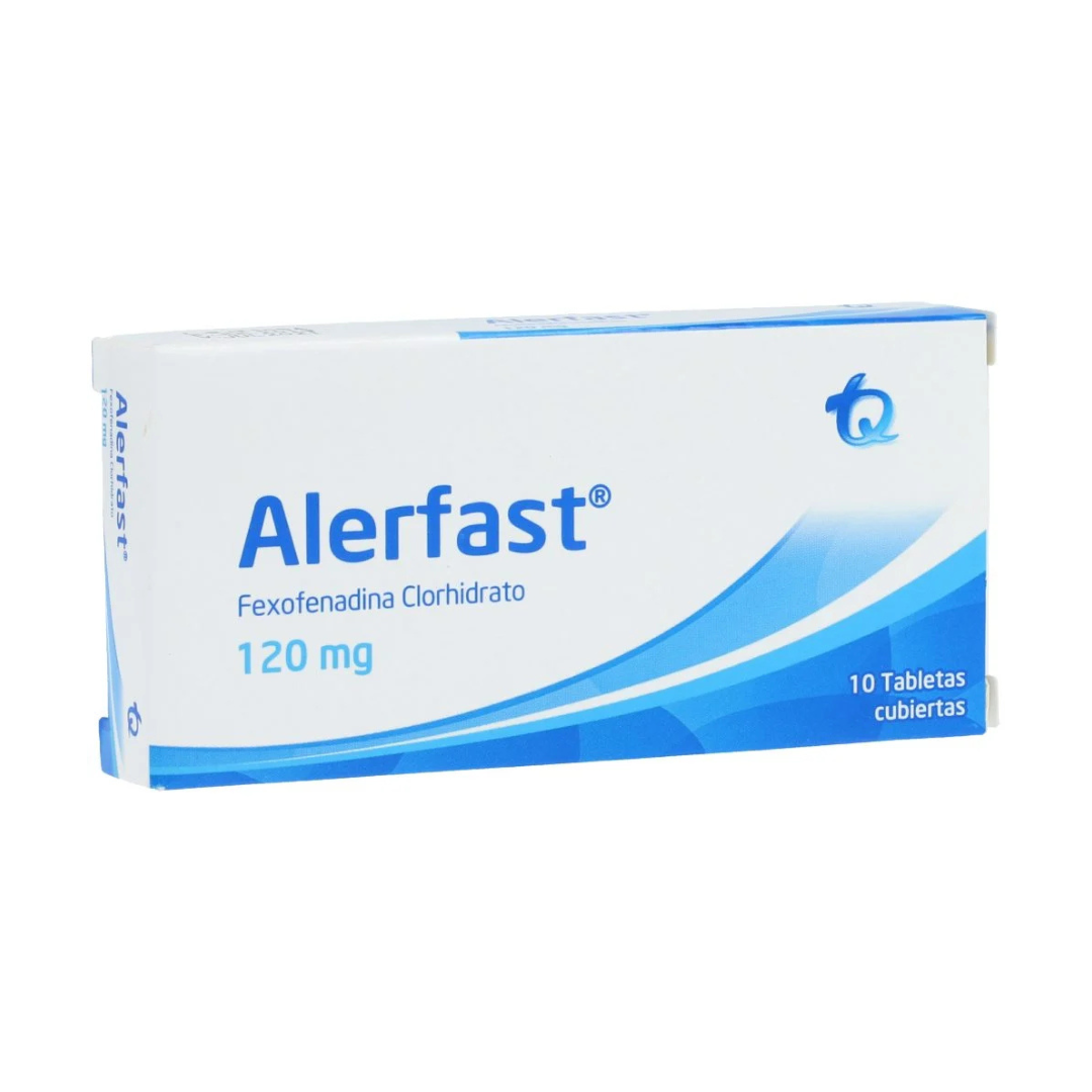 ALERFAST 120 MG TABLETA RECUBIERTA CAJA X 10