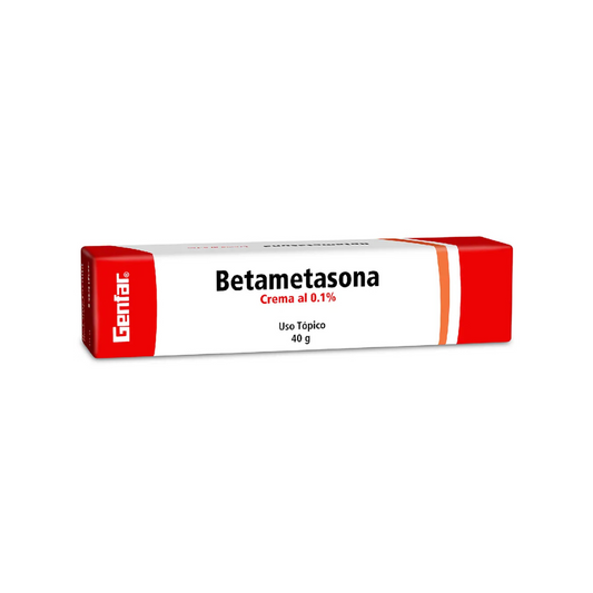 BETAMETASONA GENFAR 0.1 % CREMA TOPICA TUBO X 40 G