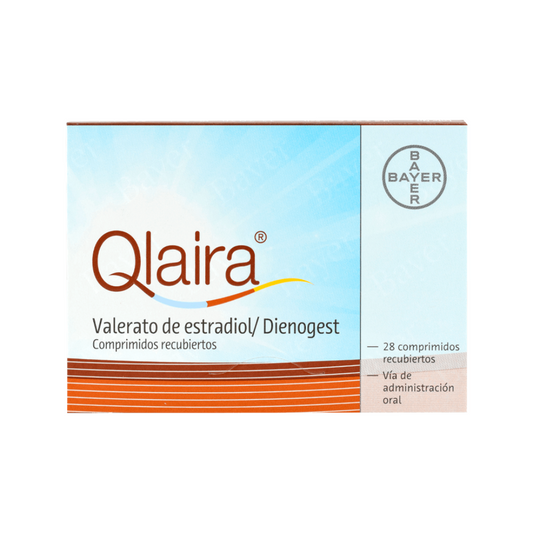 QLAIRA 2 MG/1 MG TABLETA CAJA X 28