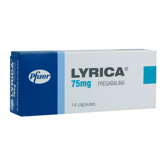 LYRICA 75 MG CAPSULA DURAS CAJA X 14