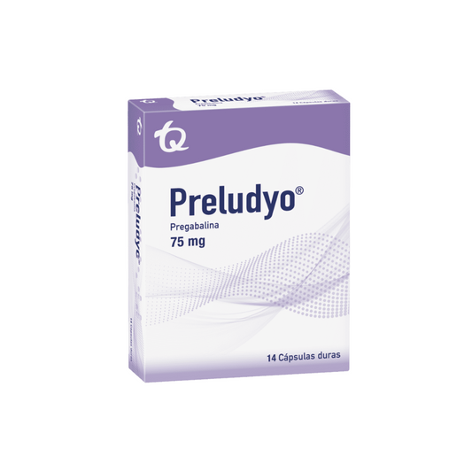 PRELUDYO 75 MG CAPSULA DURAS CAJA X 14