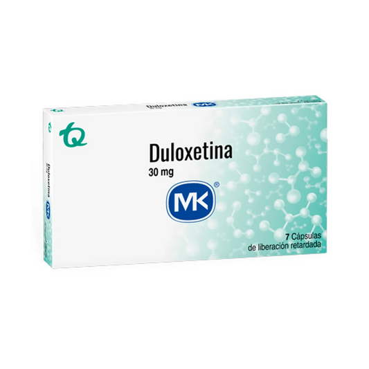 DULOXETINA MK 30 MG CAPSULA CAJA X 7