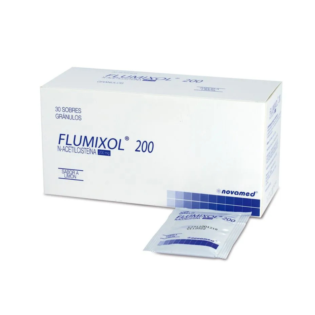 FLUMIXOL 200 MG GRANULADO CAJA X 30