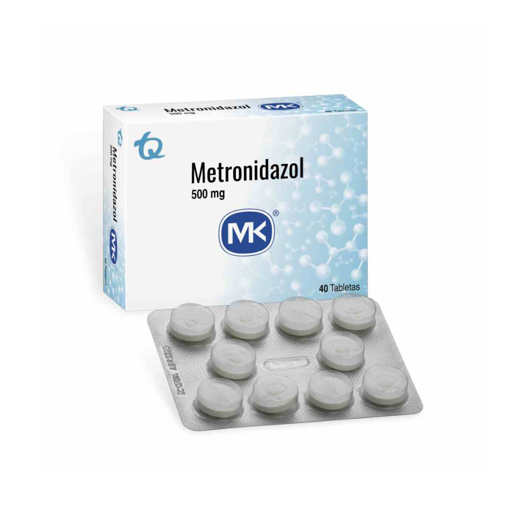 METRONIDAZOL MK 500 MG TABLETA CAJA X 40