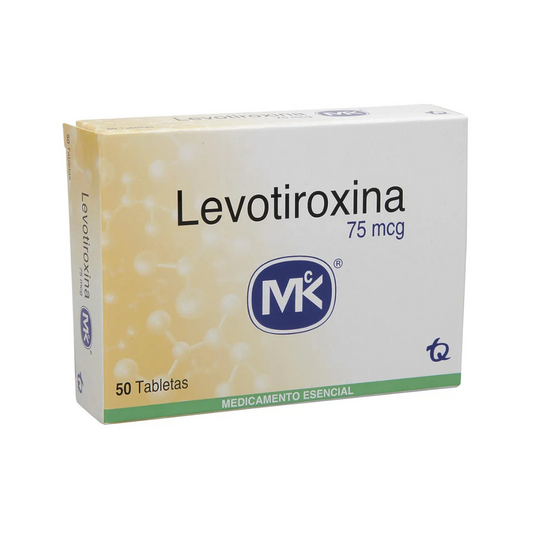 LEVOTIROXINA MK 75 MCG TABLETA CAJA X 30