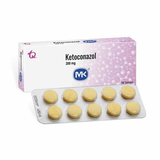 KETOCONAZOL MK 200 MG TABLETA CAJA X 10