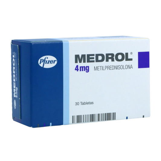 MEDROL 4 MG TABLETA CAJA X 30