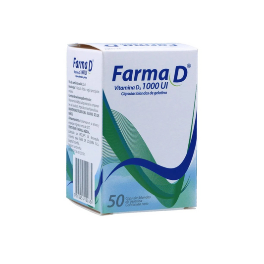 FARMAD D 1000 UI CAPSULA BLANDAS CAJA X 50