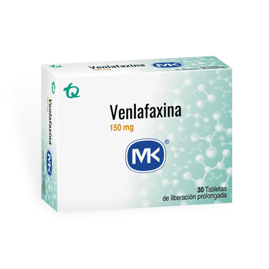 VENLAFAXINA MK 150 MG TABLETA CAJA X 30