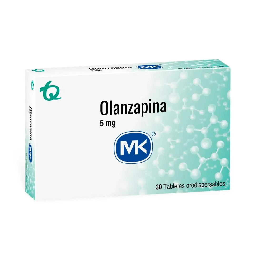 OLANZAPINAMK 5 MG TABLETA DISPERSABLE CAJA X 30