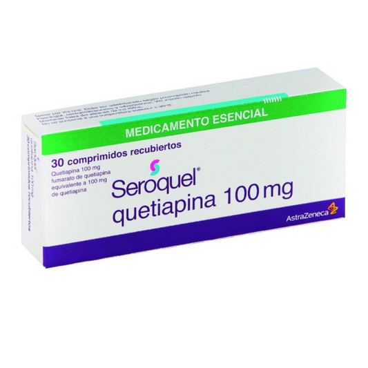 SEROQUEL 100 MG TABLETA CAJA X 30