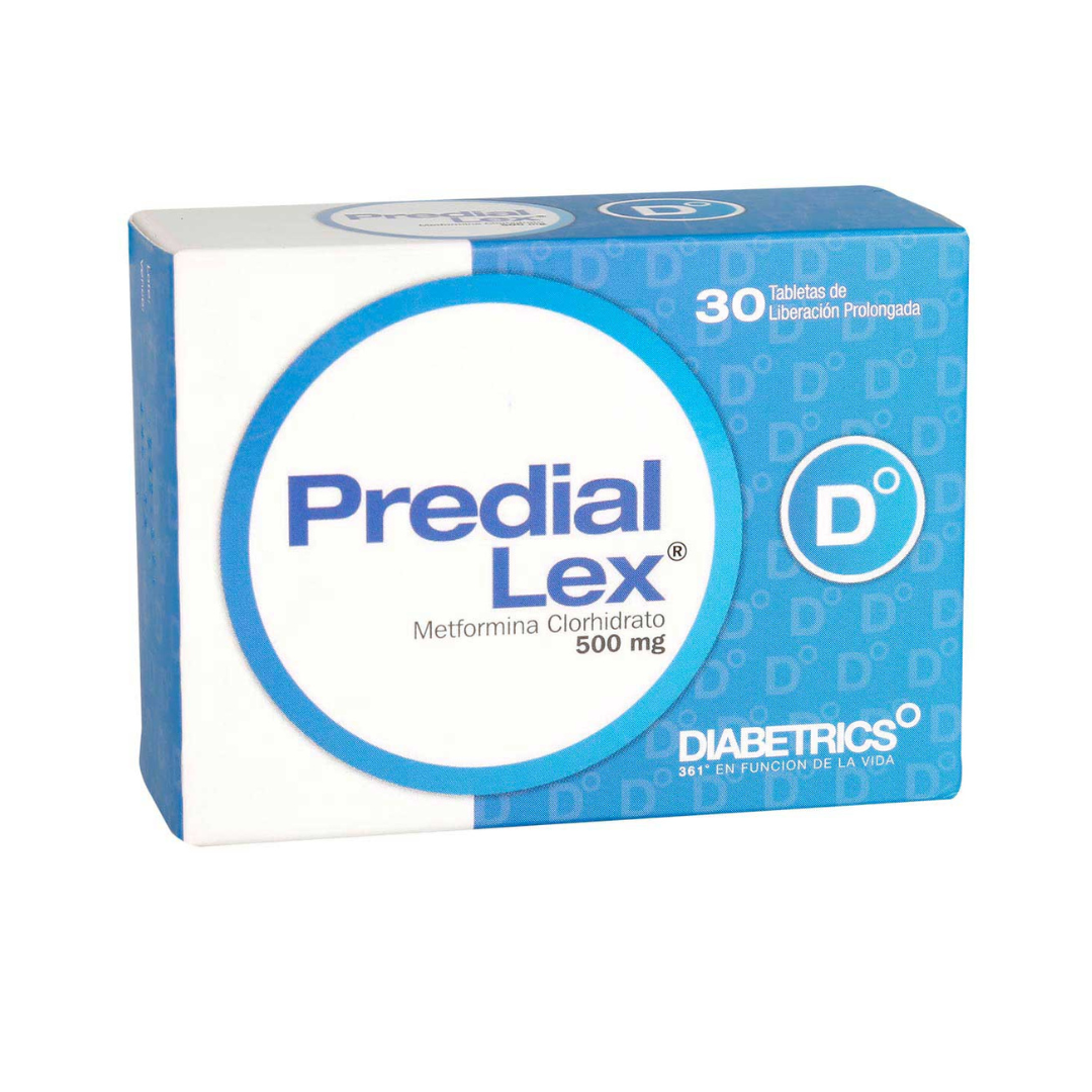 PREDIAL LEX 500 MG TABLETA LIBERACIÓN PROLONGADA CAJA X 30