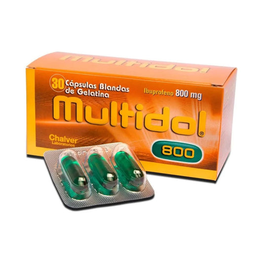 MULTIDOL 800 MG CAPSULA BLANDAS CAJA X 30