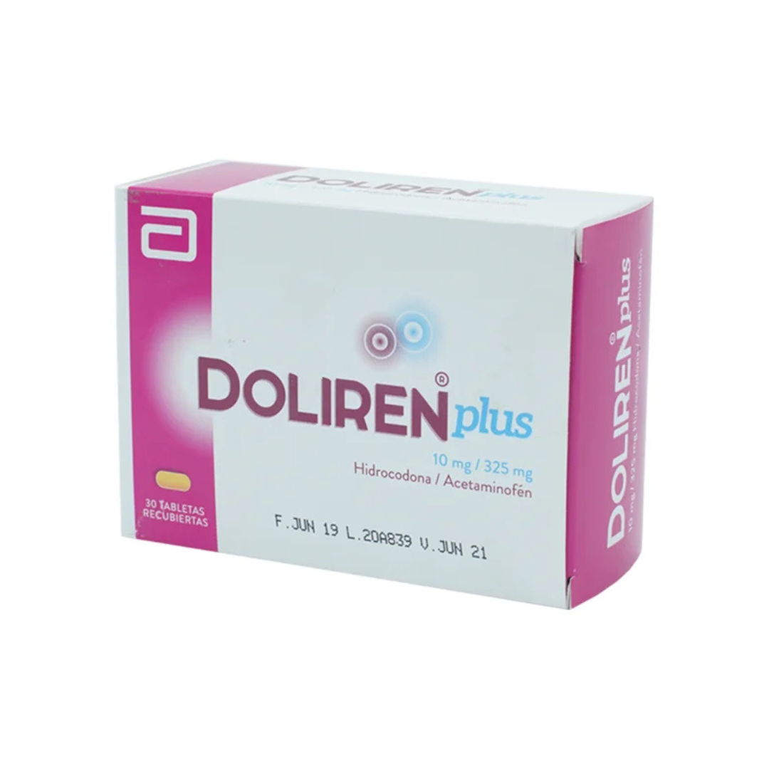 DOLIREN PLUS 325 MG/10 MG TABLETA RECUBIERTA CAJA X 30