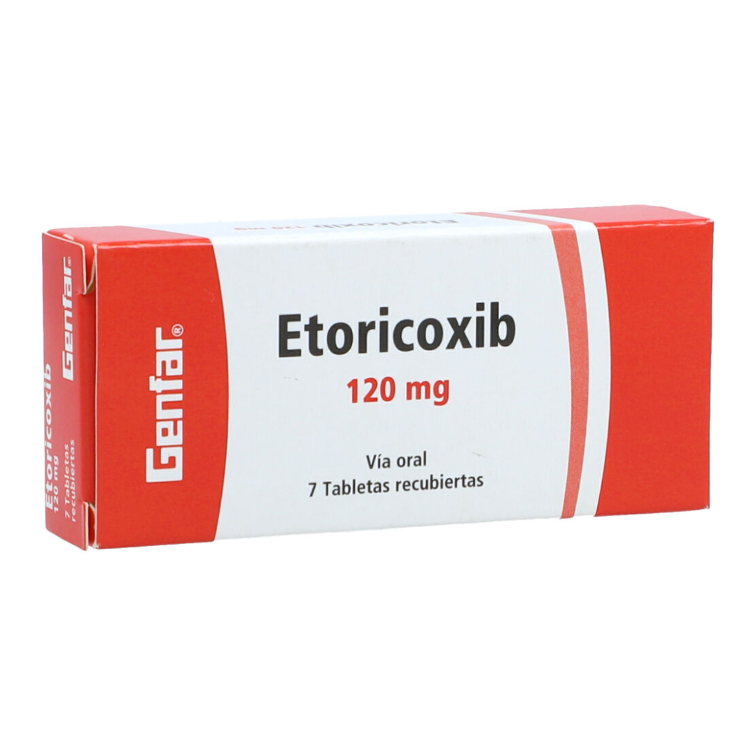 ETORICOXIB GENFAR 120 MG TABLETA CAJA X 7