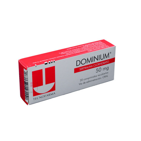 DOMINIUM 50 MG TABLETA CAJA X 20