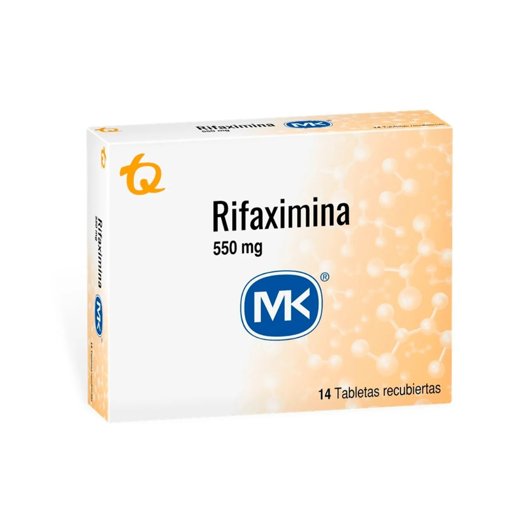 RIFAXIMINA MK 550 MG TABLETA CAJA X 14