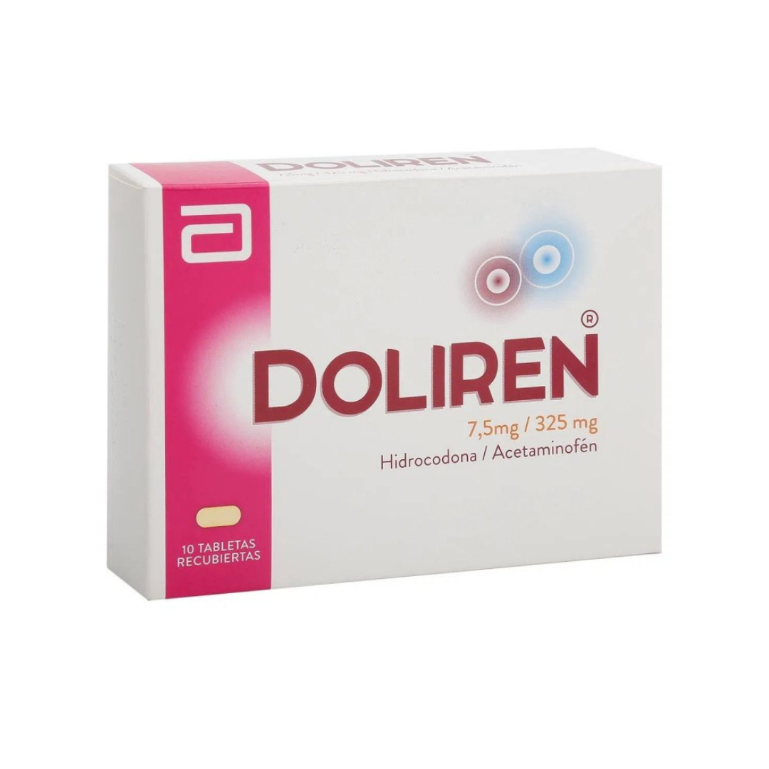 DOLIREN 7.5 MG/325 MG TABLETA RECUBIERTA CAJA X 30