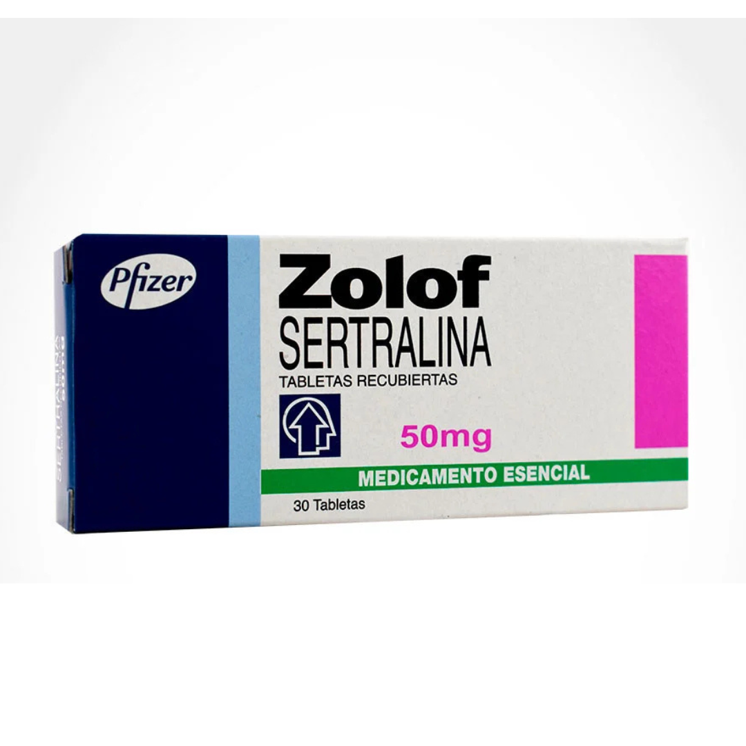 ZOLOF 50 MG TABLETA RECUBIERTA CAJA X 30