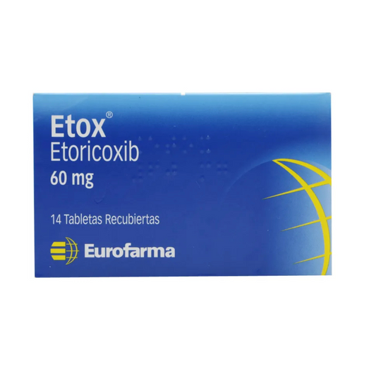 ETOX 60 MG TABLETA CAJA X 14
