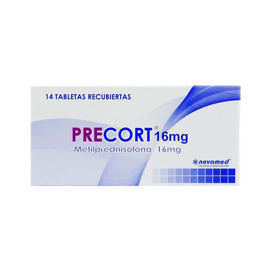 PRECORT 16 MG TABLETA RECUBIERTA CAJA X 14