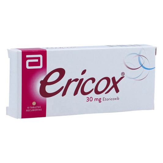 ERICOX 30 MG TABLETA CAJA X 10