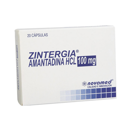 ZINTERGIA 100 MG CAPSULA DURAS CAJA X 20