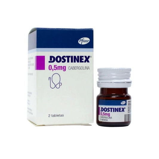 DOSTINEX 0.5 MG TABLETA CAJA X 2