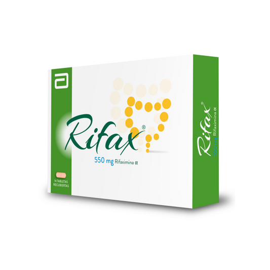 RIFAX 550 MG TABLETA CAJA X 14