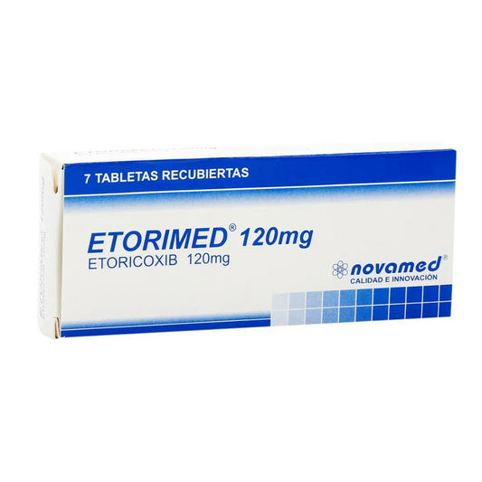 ETORIMED 120 MG TABLETA CAJA X 7