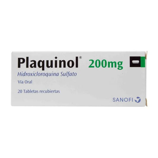 PLAQUINOL 200 MG TABLETA CAJA X 20