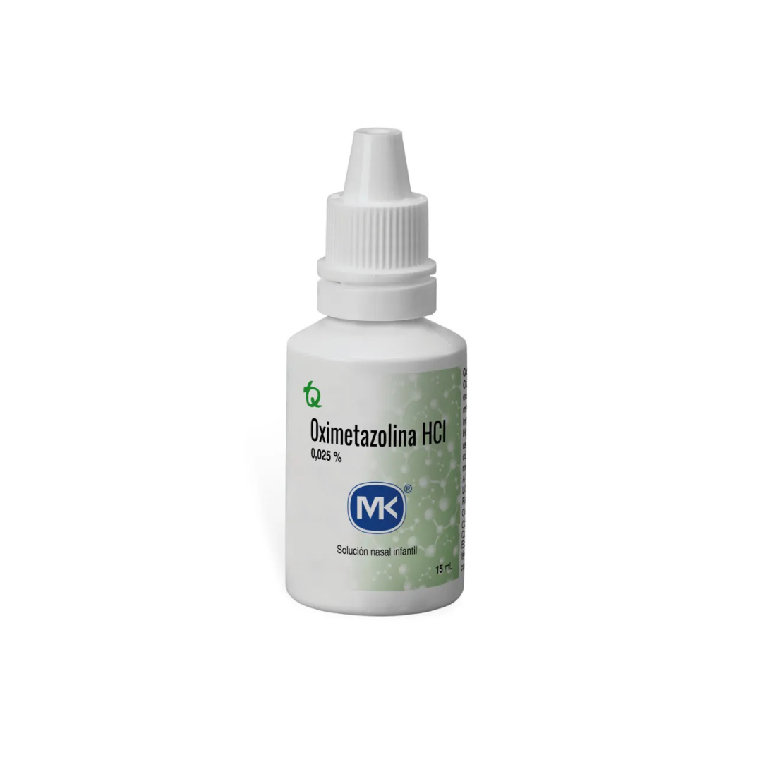 OXIMETAZOLINA HCL TECNOFAR 0.025% SOLUCIÓN NASAL FRASCO X 15 ML