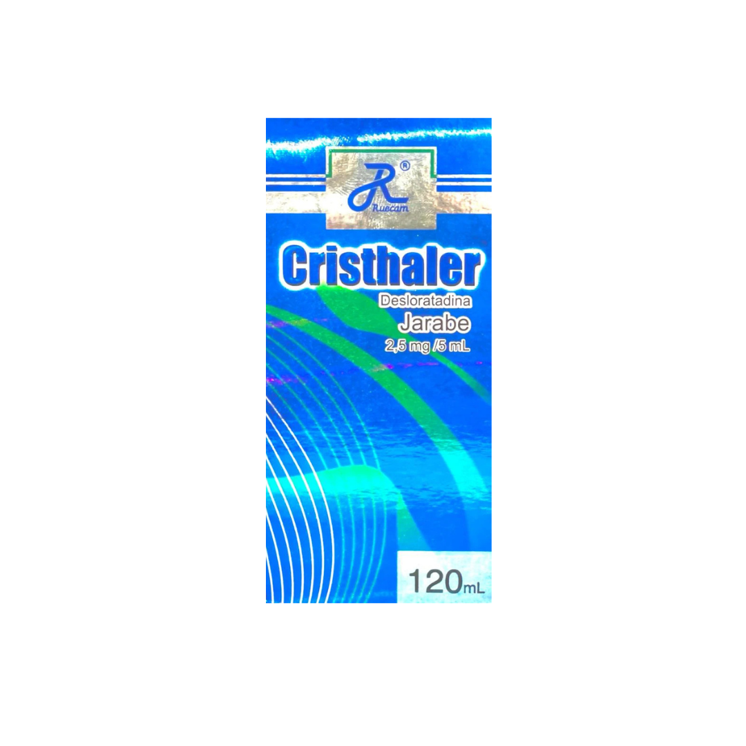 CRISTHALER 50 MG/100 ML JARABE FRASCO X 120 ML