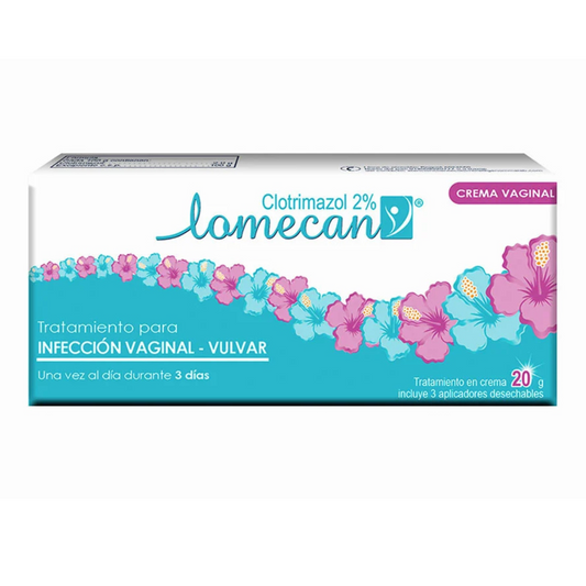 LOMECAN V 200 MG OVULO CAJA X 3