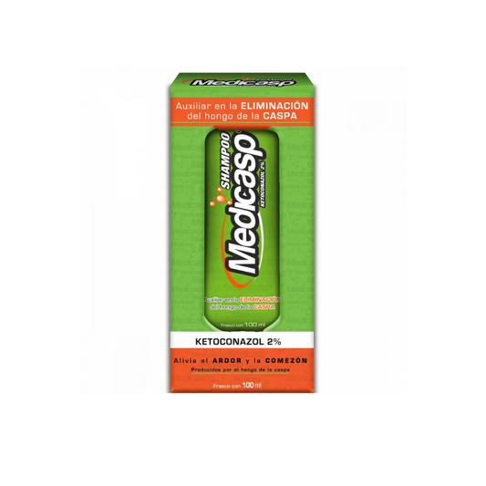 MEDICASP 2 % SHAMPOO FRASCO X 100 ML