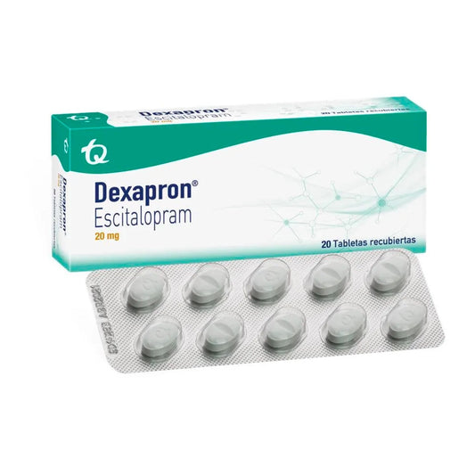 DEXAPRON 20 MG TABLETA RECUBIERTA CAJA X 20