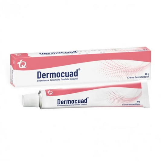 DERMOCUAD 0.1 G/0.05 G/1G/0.1 G CREMA TOPICA TUBO X 20 G