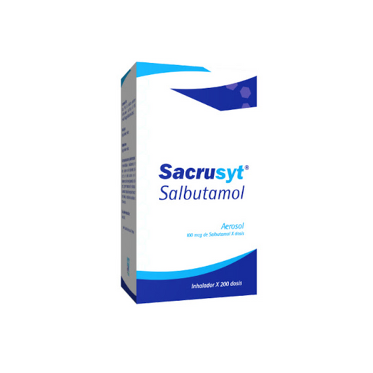 SACRUSYT 100 MCG INHALADOR BUCAL FRASCO X 200 DOSIS