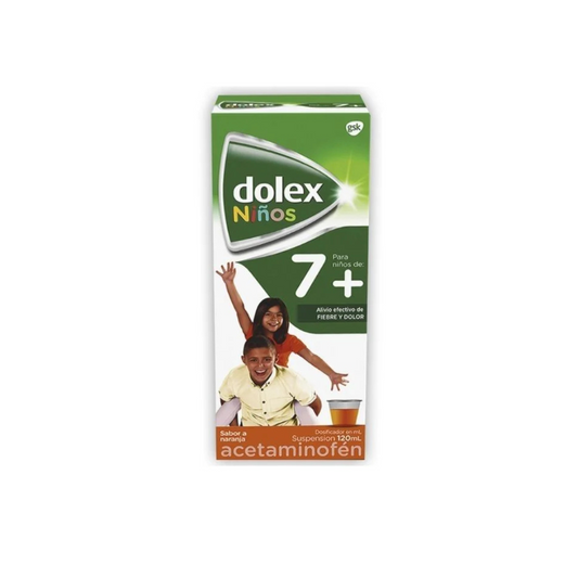 DOLEX 250 MG/5 ML SUSPENSION ORAL FRASCO X 120 ML