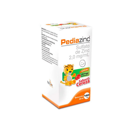 PEDIAZINC 200 MG SOLUCIÓN ORAL FRASCO X 120 ML