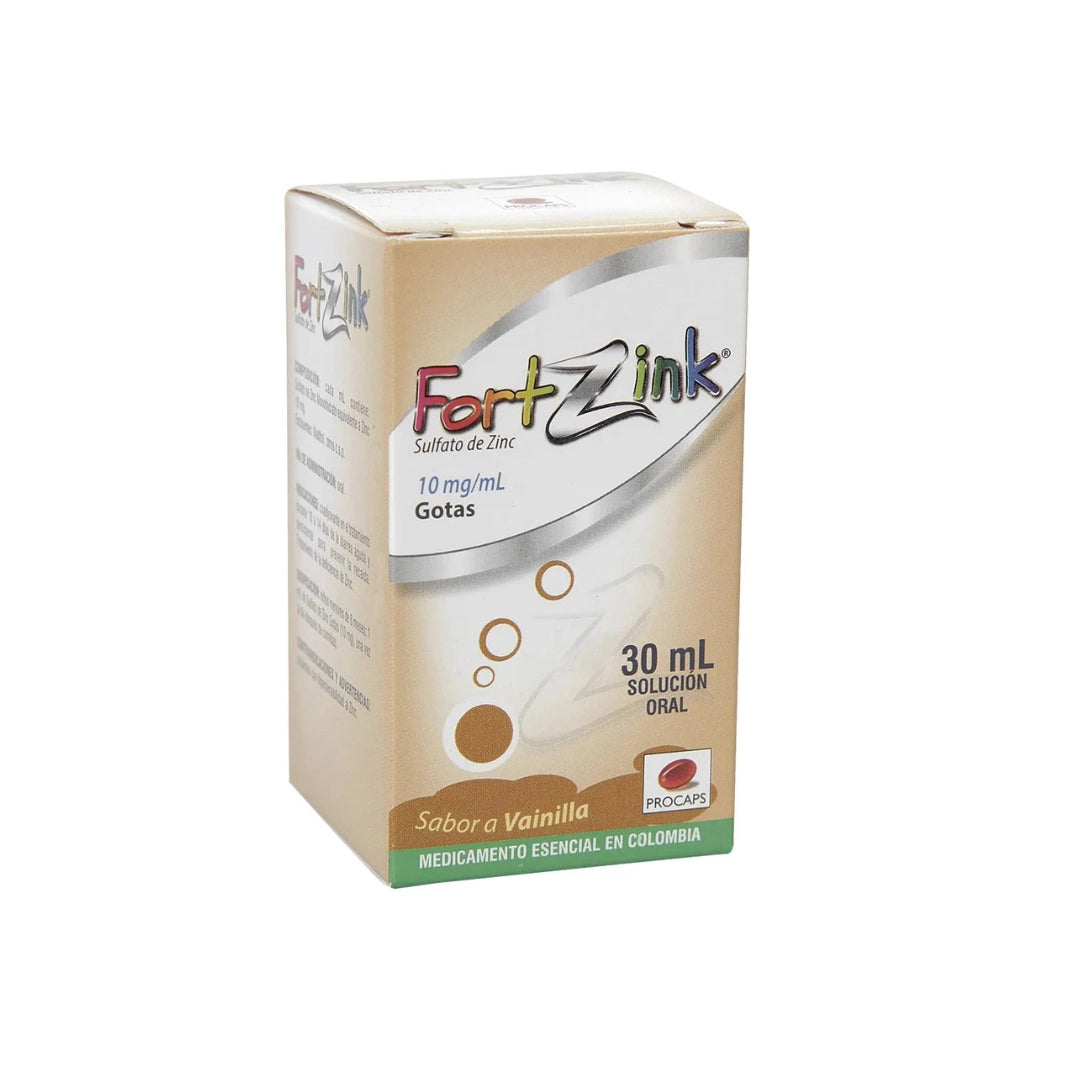 FORTZINK 10 MG SOLUCIÓN ORAL FRASCO X 30 ML