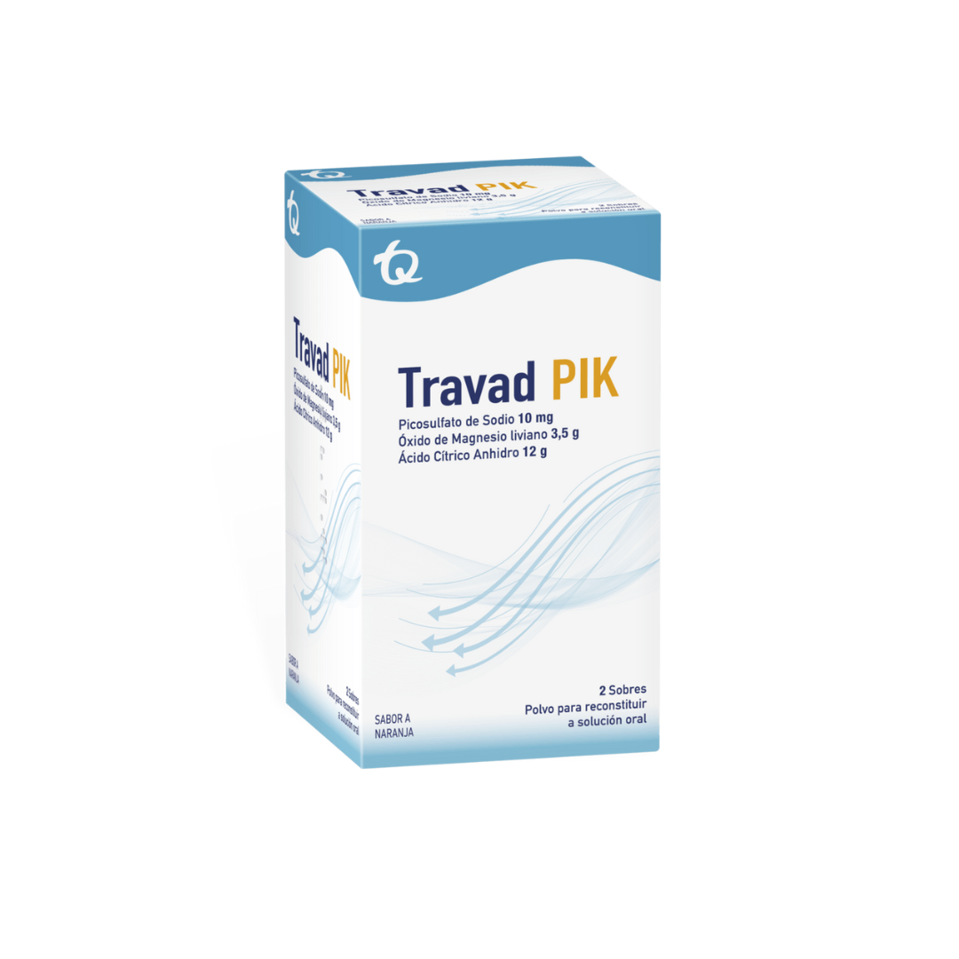 TRAVAD PIK 10 MG/12 G/10 MG POLVO GRANULADO CAJA X 2 SOBRES