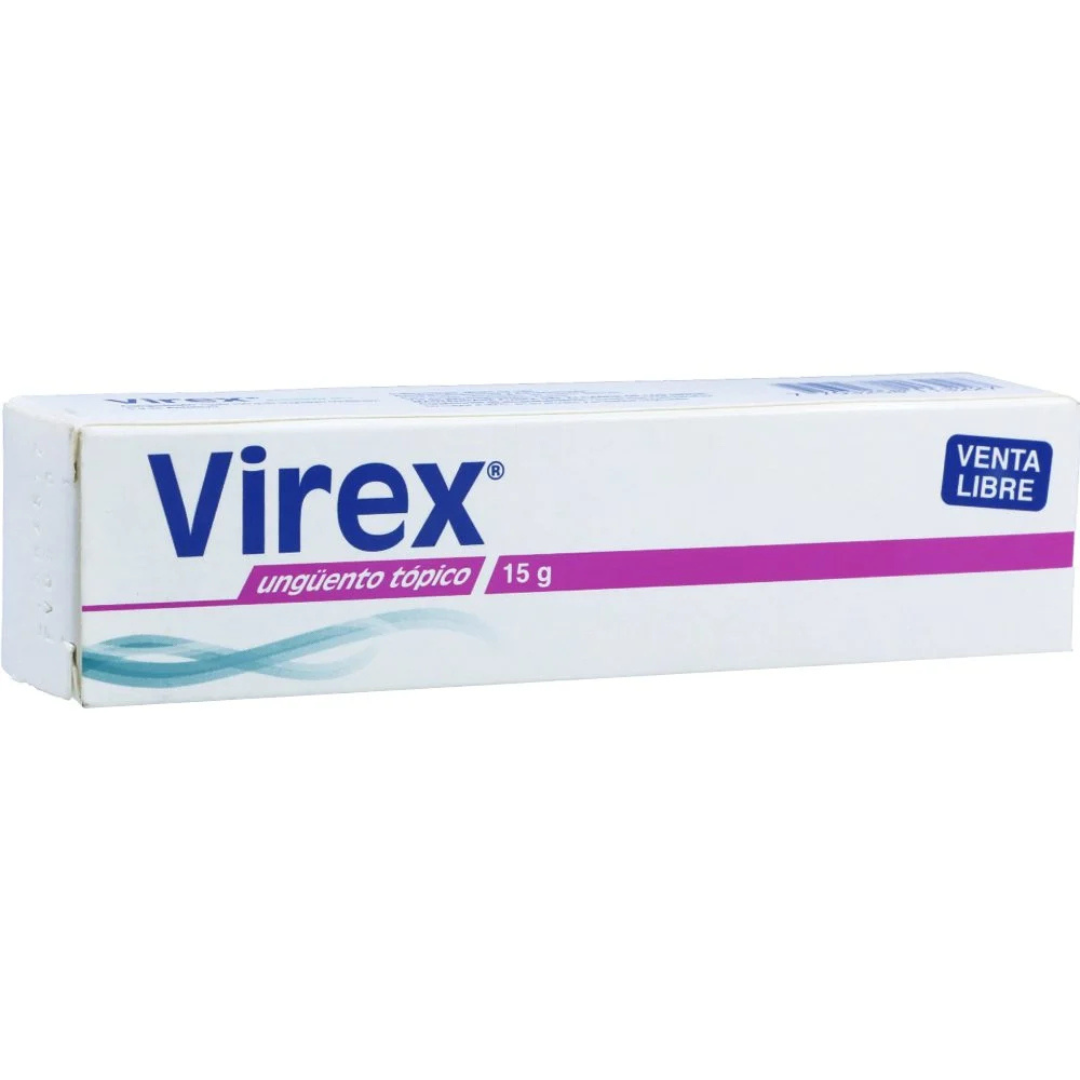VIREX 5 G UNGÜENTO TOPICO TUBO X 15 G – Previpharma