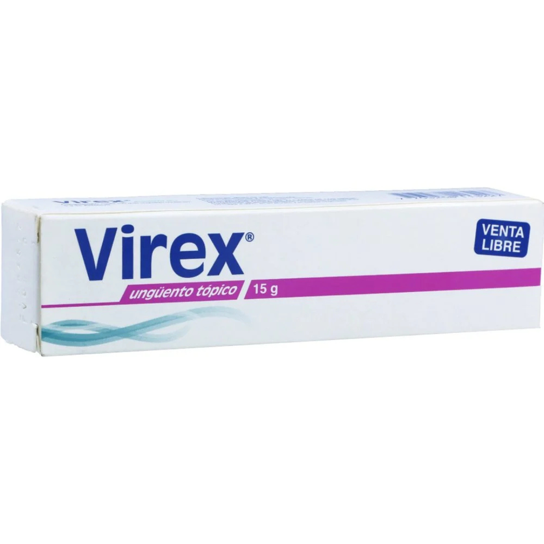 VIREX 5 G UNGÜENTO TOPICO TUBO X 15 G